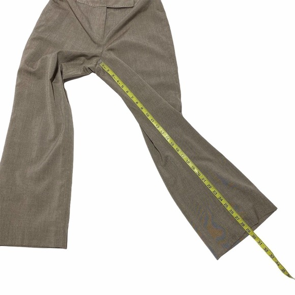 BROWN Wide Leg Flare Dress Pant Trousers Size 8P - Picture 5 of 10